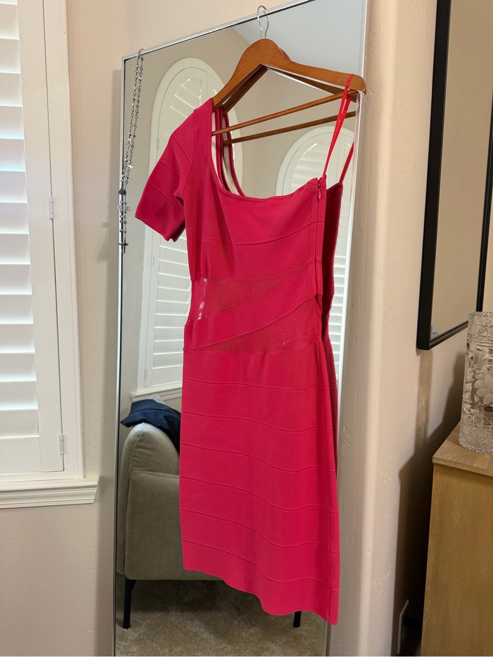 Herve Ledger Bandage Dress